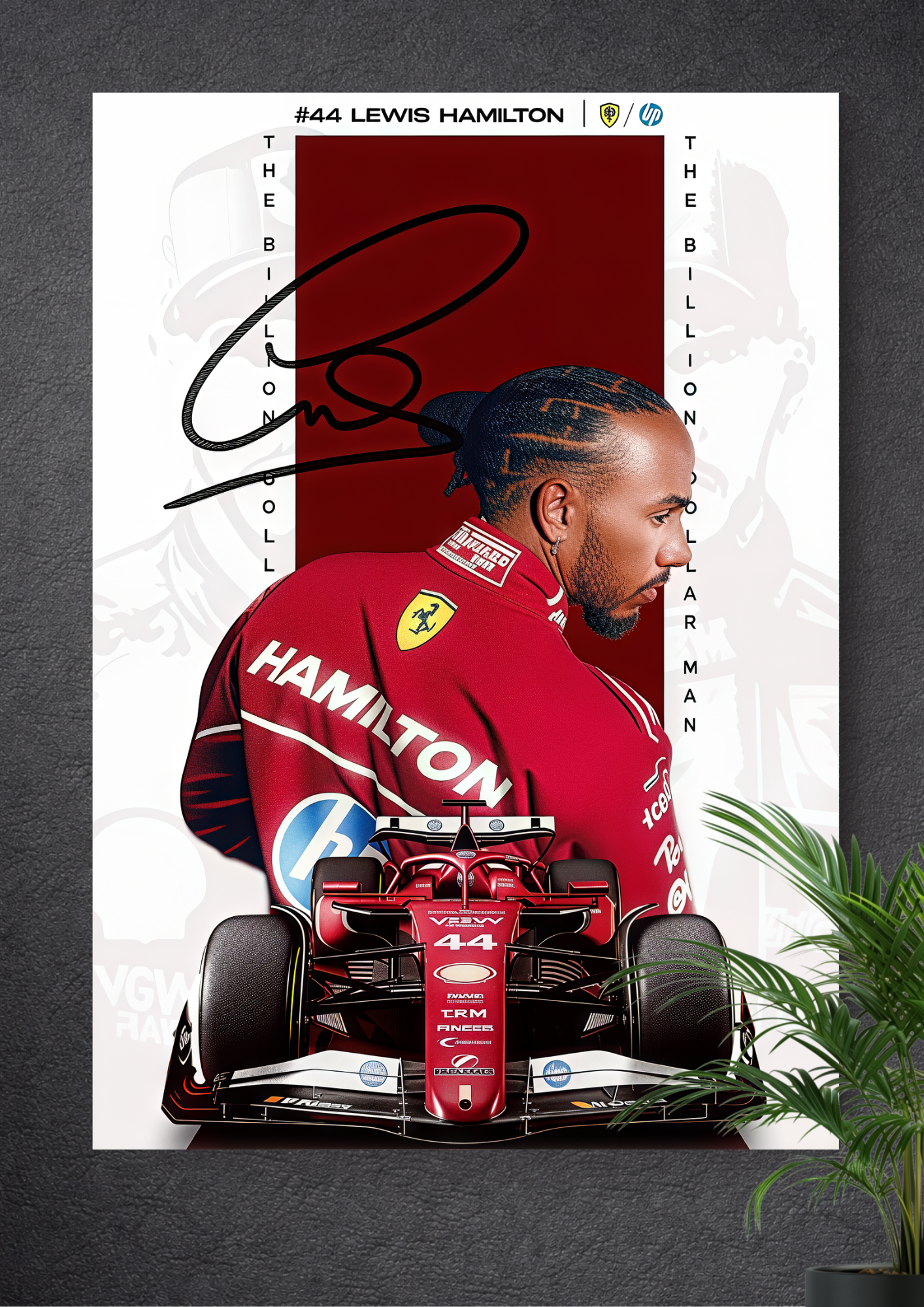 LEWIS CARL DAVIDSON HAMILTON | FORMULA 1 | SCUDERIA FERRARI