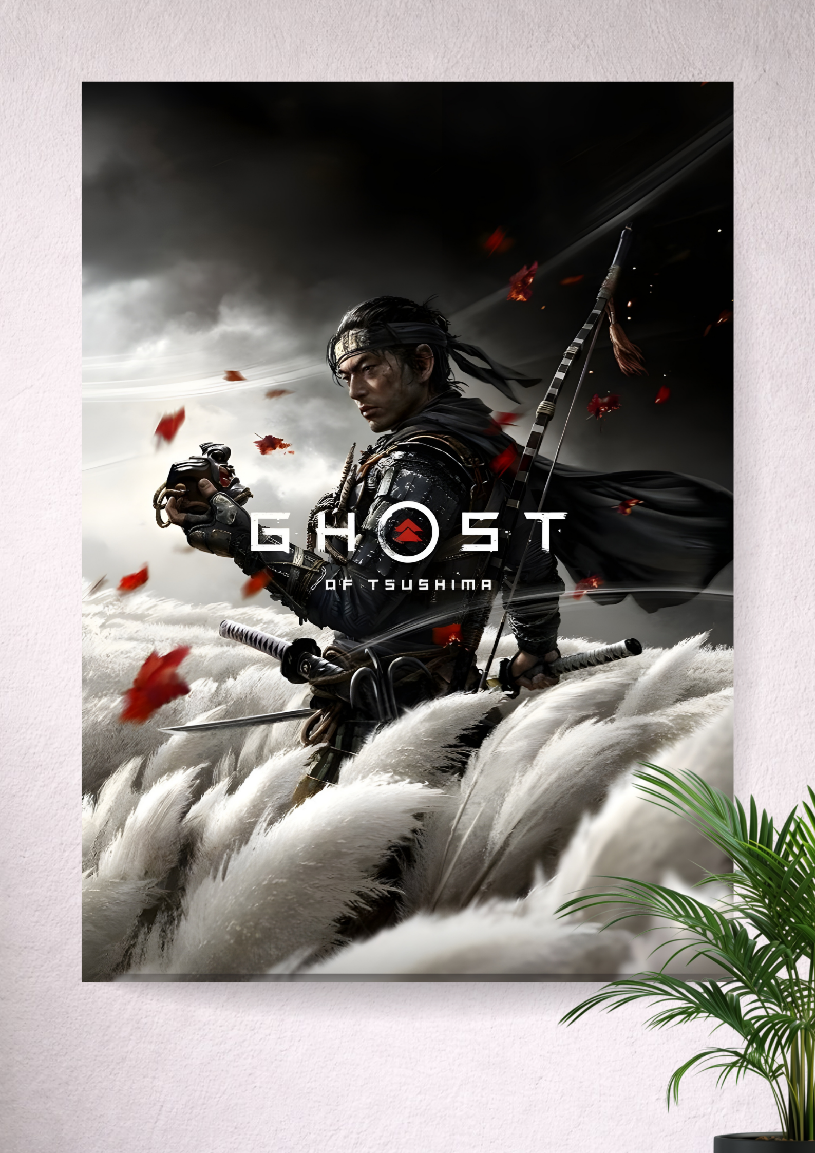 JIN SAKAI | GHOST OF TSUSHIMA | GAMING POSTER | PORTRAIT POSTER