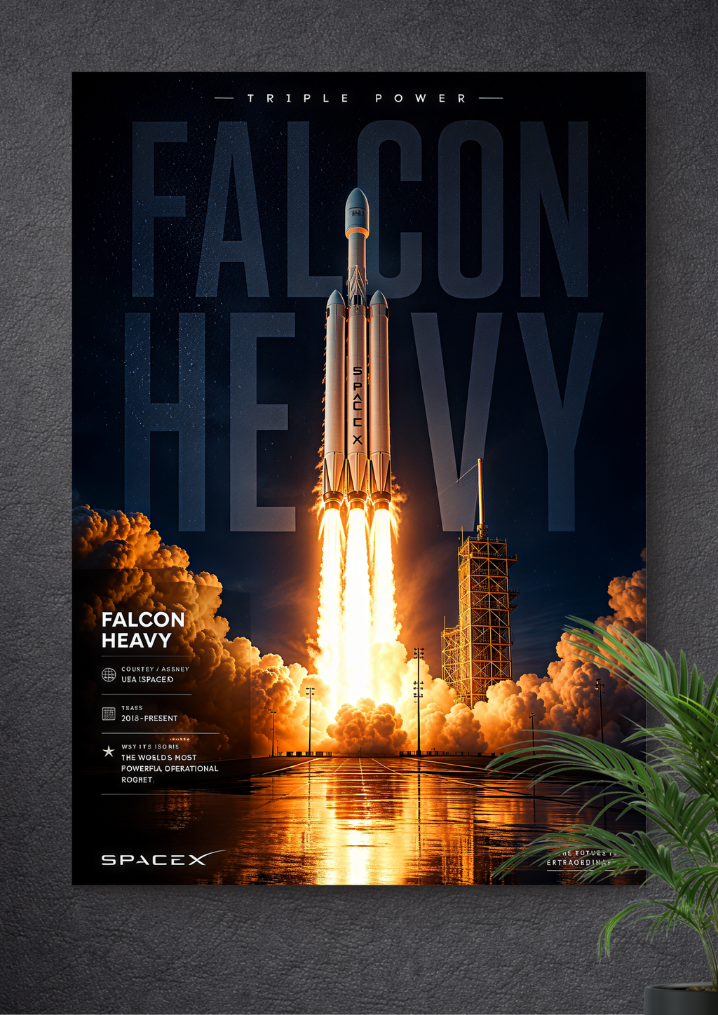 FALCON | FALCON HEAVY | LAUNCH