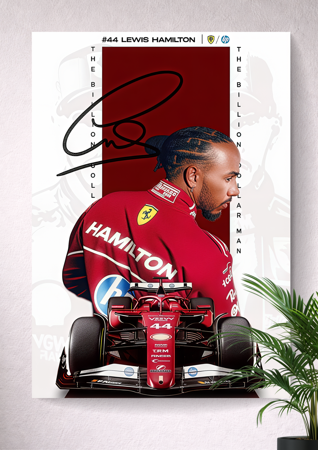LEWIS CARL DAVIDSON HAMILTON | FORMULA 1 | SCUDERIA FERRARI