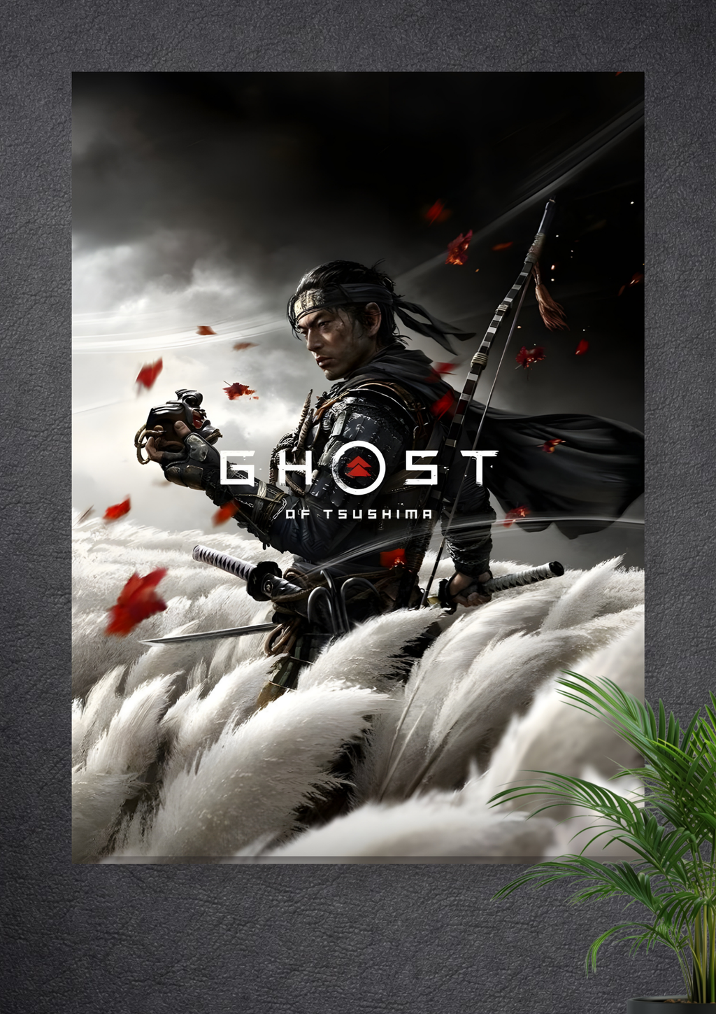 JIN SAKAI | GHOST OF TSUSHIMA | GAMING POSTER | PORTRAIT POSTER