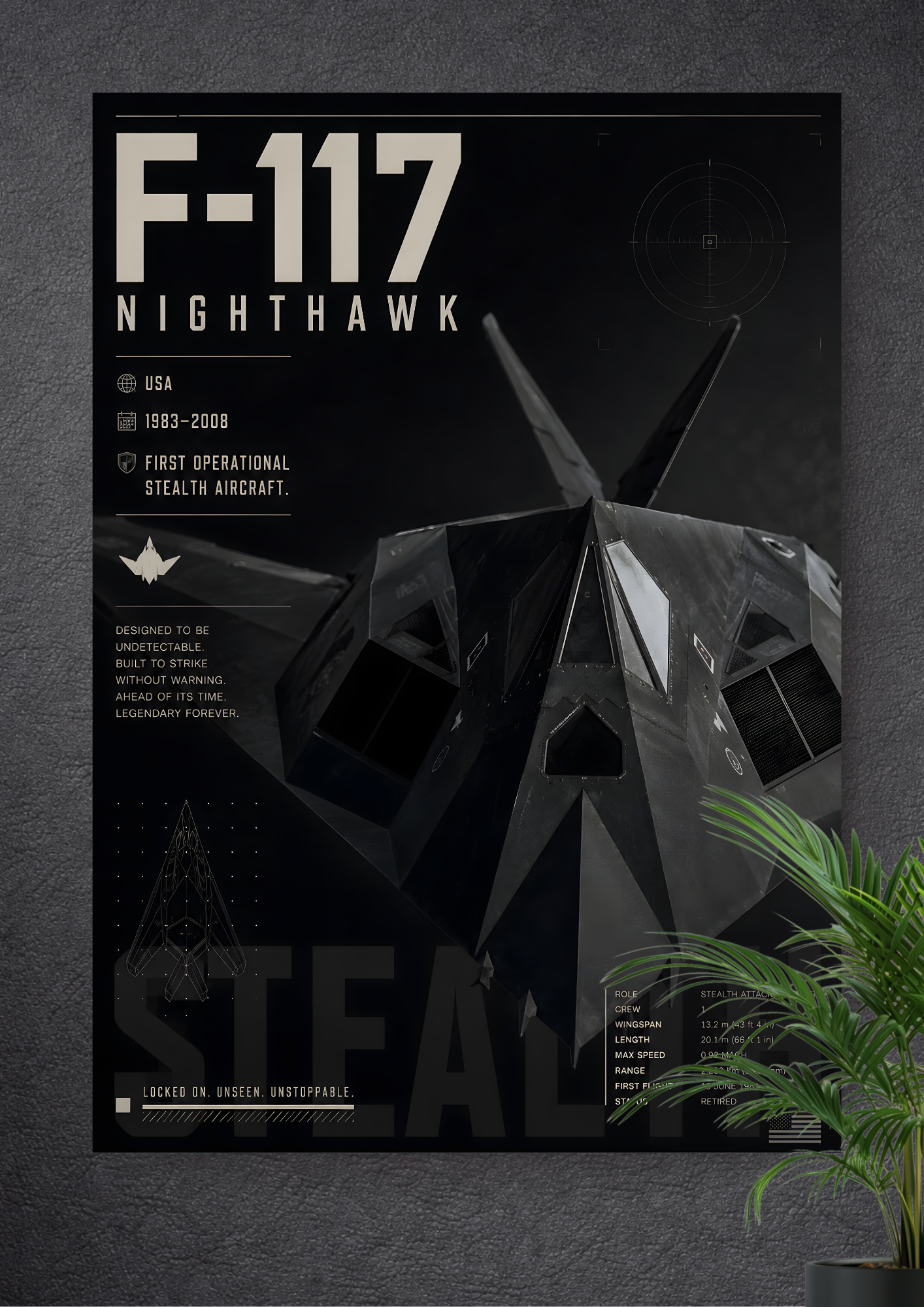 F-117 NIGHTHAWK | SHADOW | DARKSTAR | SILENCE