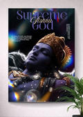 VISHNU | SUPREME VISHNU GOD | GOD | DEVOTIONAL | PORTRAIT POSTER