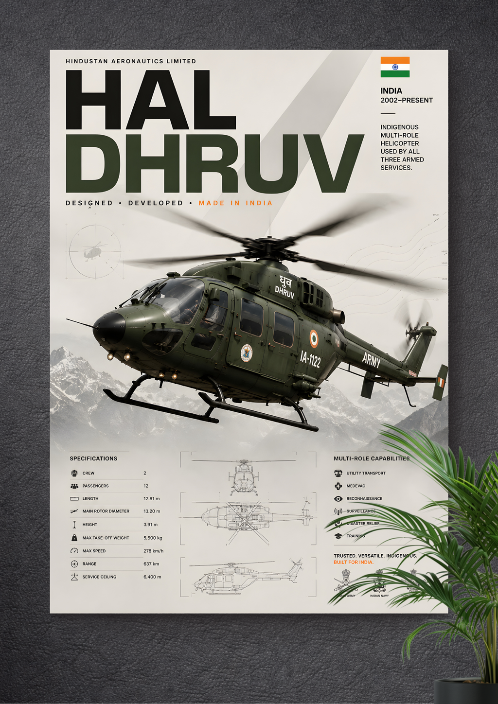 HAL DHRUV | WARRIOR | GUARDIAN | DEFENDER