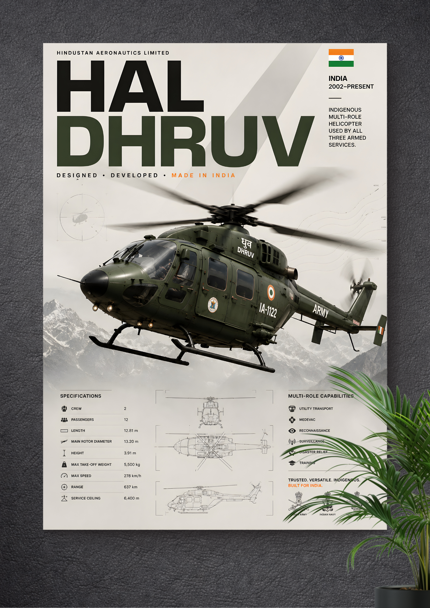 HAL DHRUV | WARRIOR | GUARDIAN | DEFENDER