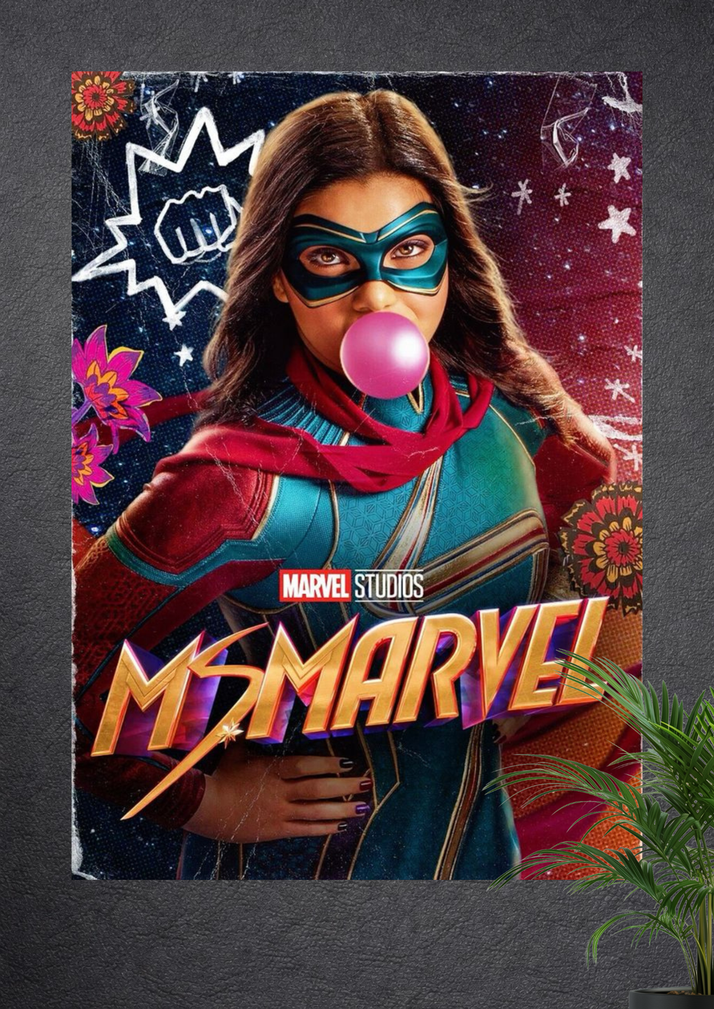 MS MARVEL OFFICIAL SERIES MOVIE POSTER WALL ART PRINT