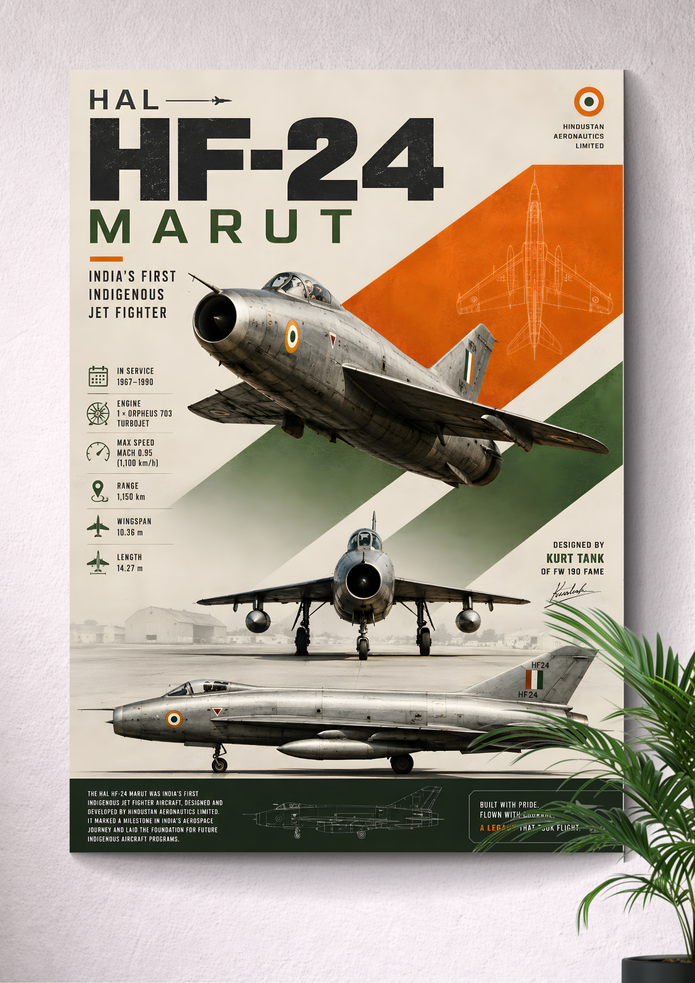 HAL HF-24 MARUT | INDOMITABLE | PIONEER | FORTITUDE