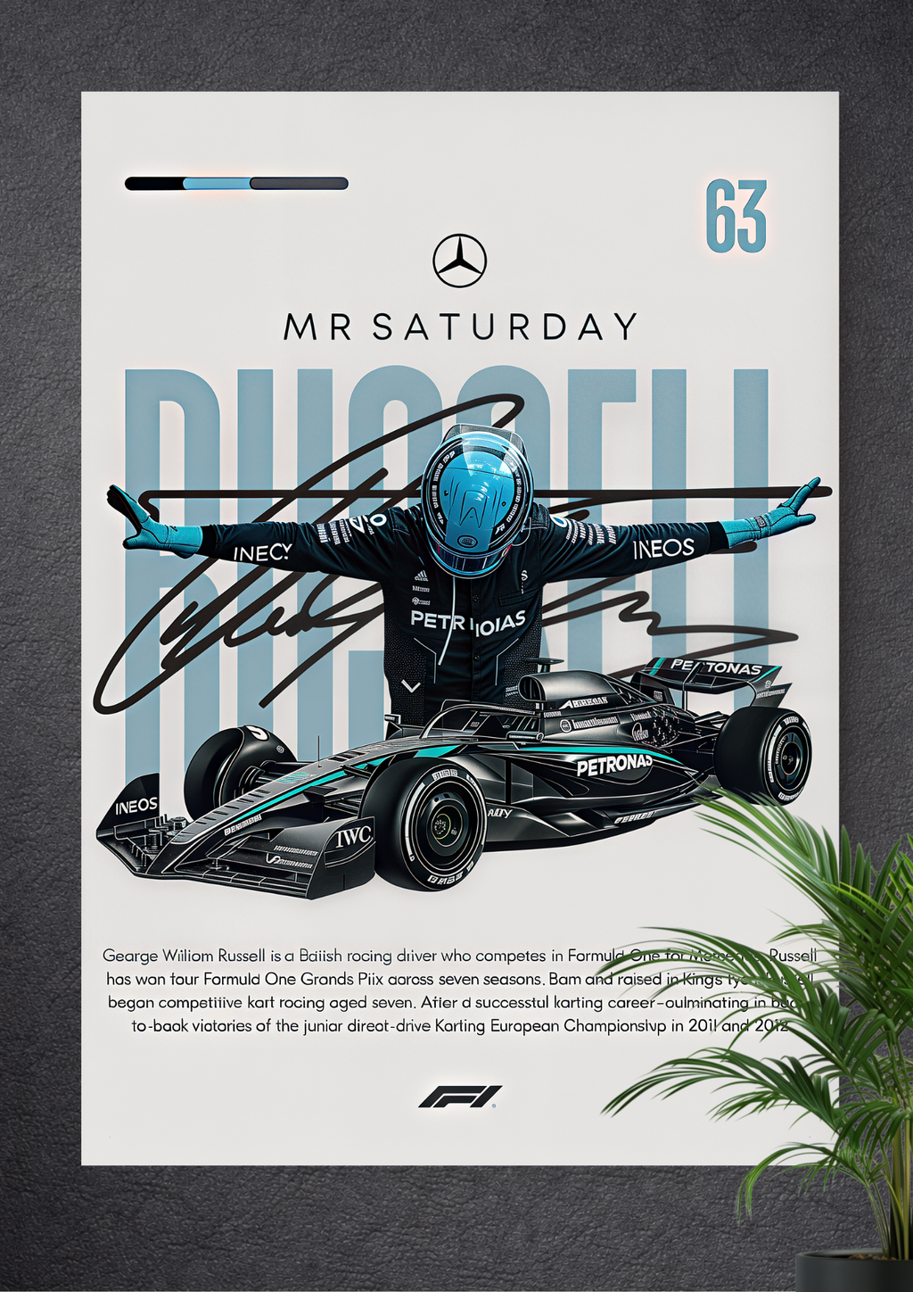 GEORGE WILLIAM RUSSELL | FORMULA 1 | MERCEDES-AMG PETRONAS