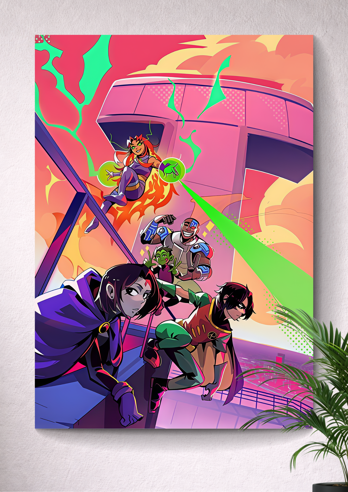 TEEN TITANS GO! | CHAOS & HEROES |  RAVEN | STARFIRE | ROBIN|  BEAST BOY | CYBORG