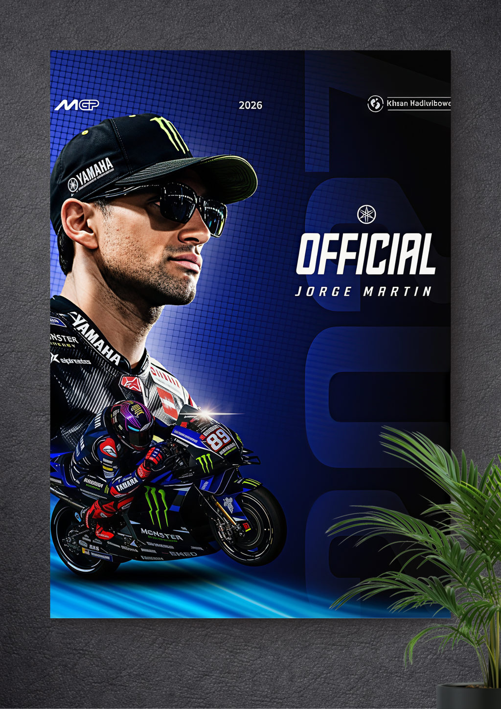 JORGE MARTÍN | YAMAHA YZR-M1 | YAMAHA FACTORY RIDER | THE #89 MACHINE