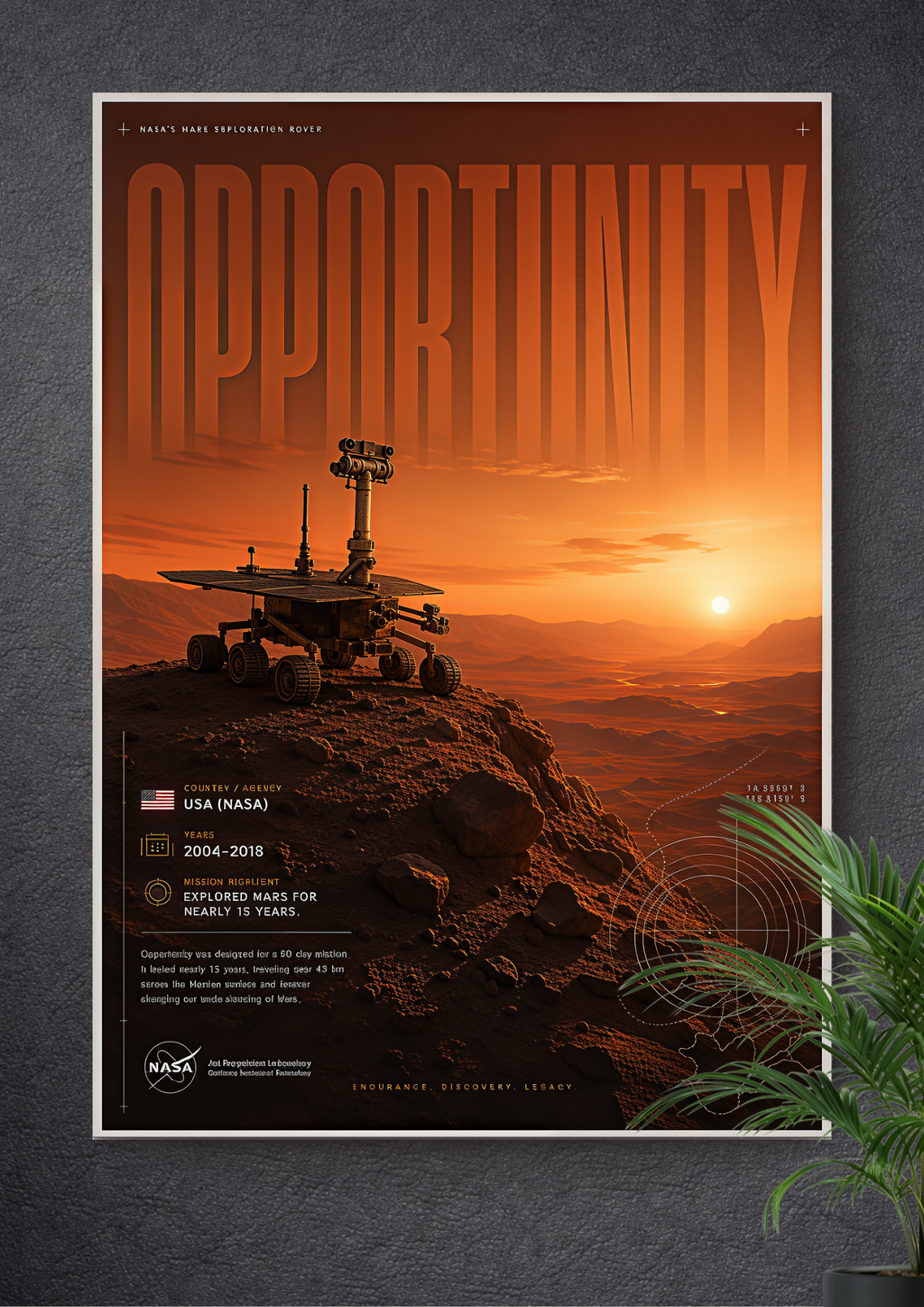 OPPORTUNITY | ENDEAVOUR | DISCOVERY