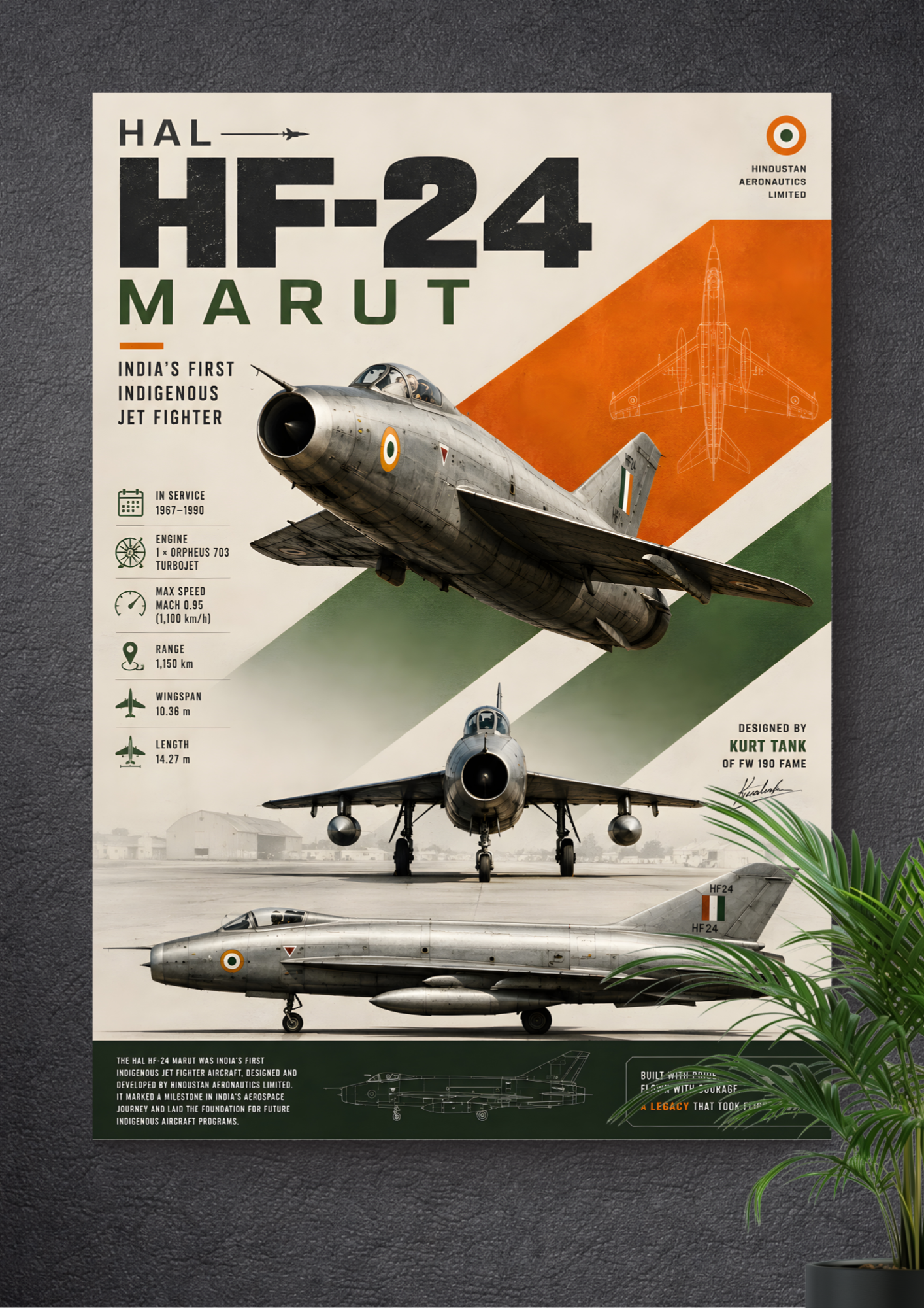 HAL HF-24 MARUT | INDOMITABLE | PIONEER | FORTITUDE
