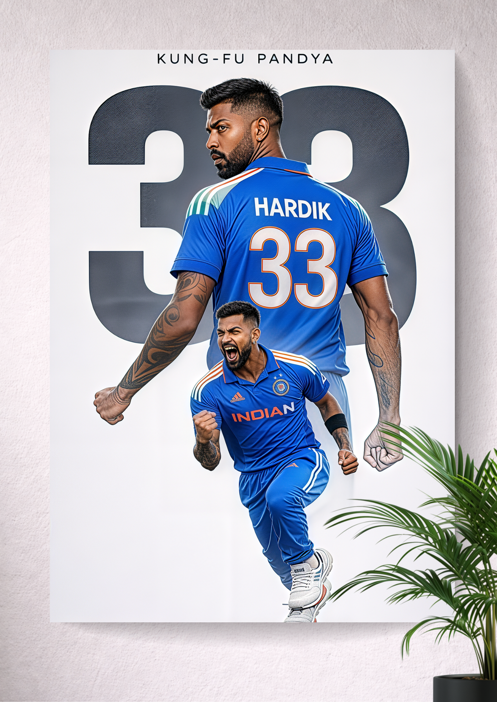 HARDIK PANDYA | JERSEY: 33 | KUNG-FU PANDYA | THE GAME CHANGER