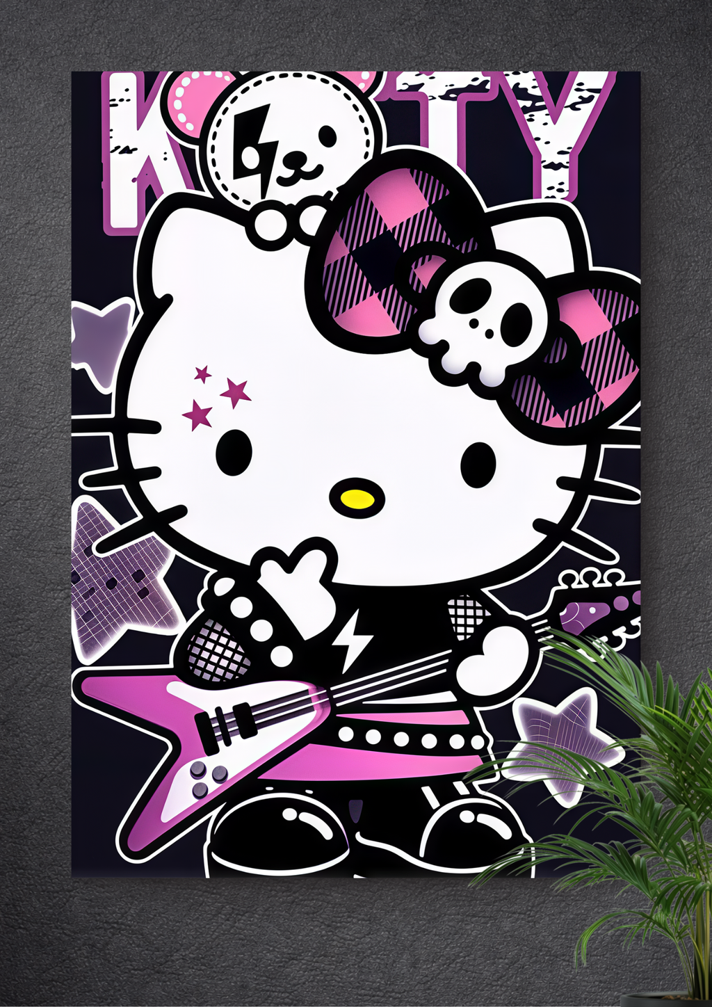 HELLO KITTY ROCKS | THE CUTEST ROCKSTAR | MEOW METAL