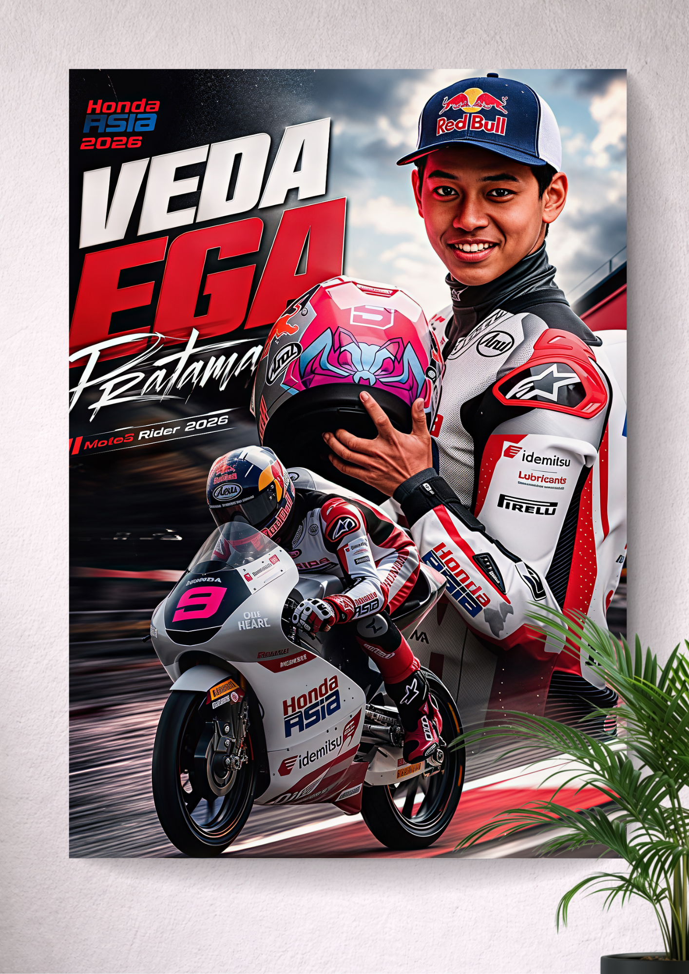 VEDA EGA PRATAMA | HONDA TEAM ASIA | HONDA NSF250RW | THE #9 PHENOM