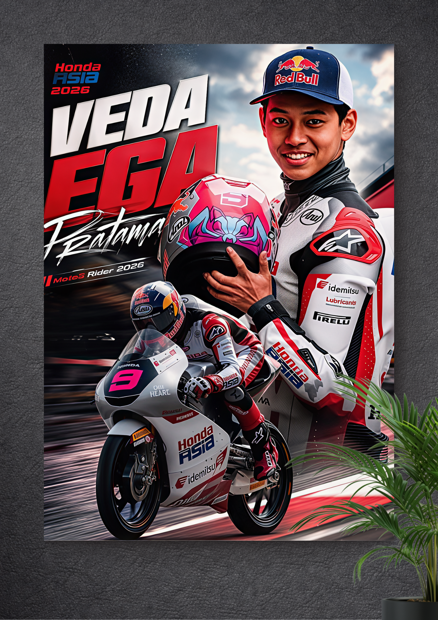 VEDA EGA PRATAMA | HONDA TEAM ASIA | HONDA NSF250RW | THE #9 PHENOM