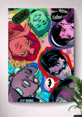 RAVEN | STARFIRE | ROBIN | BEAST BOY | CYBORG | THE TITANS