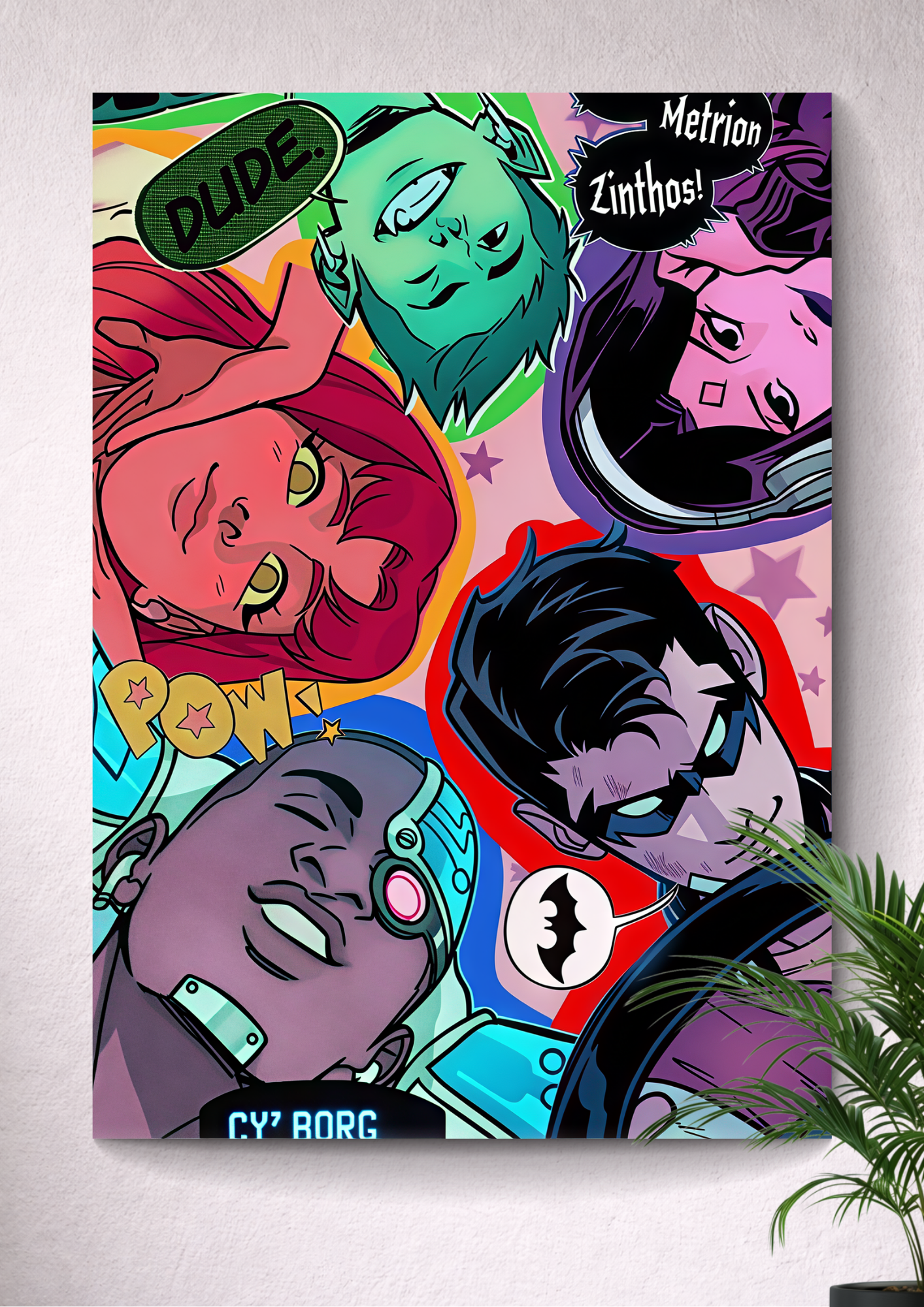 RAVEN | STARFIRE | ROBIN | BEAST BOY | CYBORG | THE TITANS