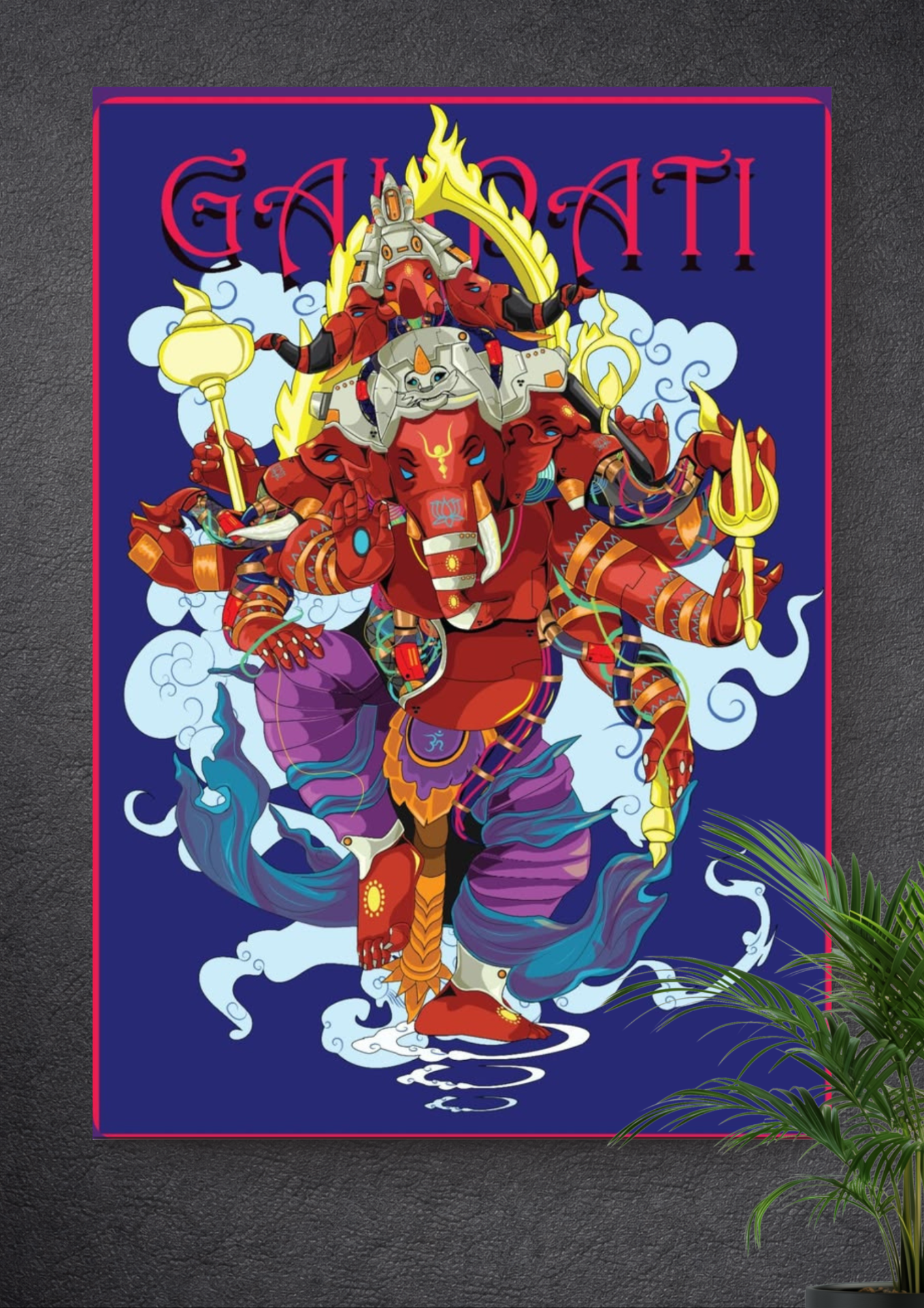 SHREE GANESH | GANPATI | GOD | DEVOTIONAL | PORTRAIT POSTER
