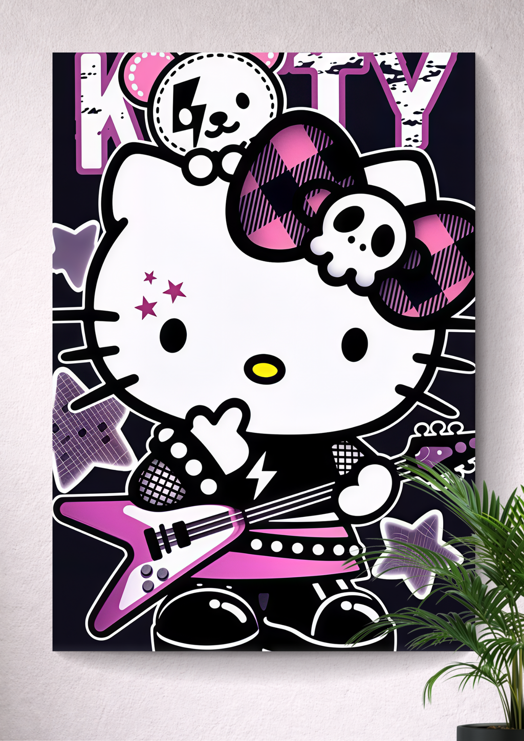 HELLO KITTY ROCKS | THE CUTEST ROCKSTAR | MEOW METAL