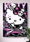 HELLO KITTY ROCKS | THE CUTEST ROCKSTAR | MEOW METAL