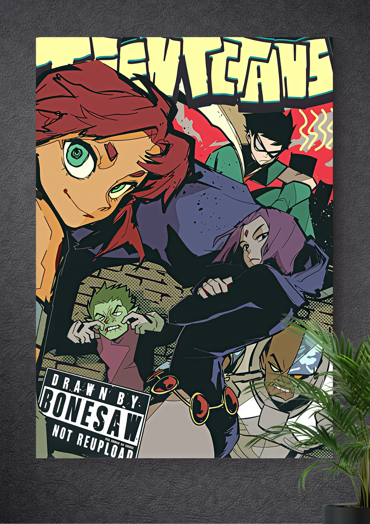 ROBIN | RAVEN | STARFIRE | CYBORG | BEAST BOY | TEEN TITAN | DC