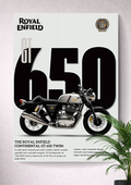 ROYAL ENFIELD CONTINENTAL GT 650 | 648 CC, Parallel-Twin | CLASSIC CAFÉ-RACER DESIGN