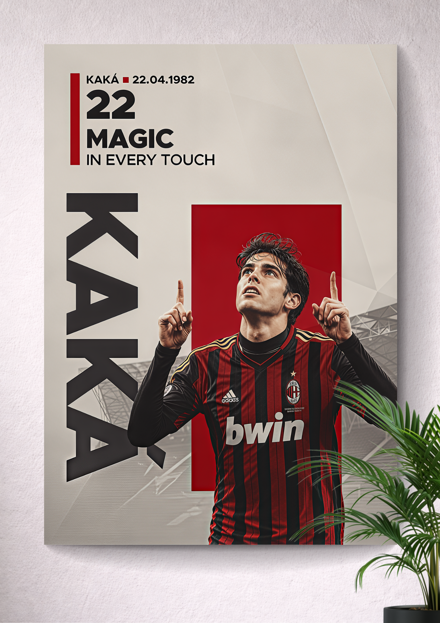 KAKÁ | JERSEY NUMBER: 22 | THE BRAZILIAN ICON | FOOTBALL ELEGANCE