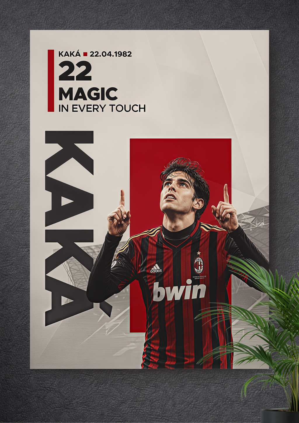 KAKÁ | JERSEY NUMBER: 22 | THE BRAZILIAN ICON | FOOTBALL ELEGANCE