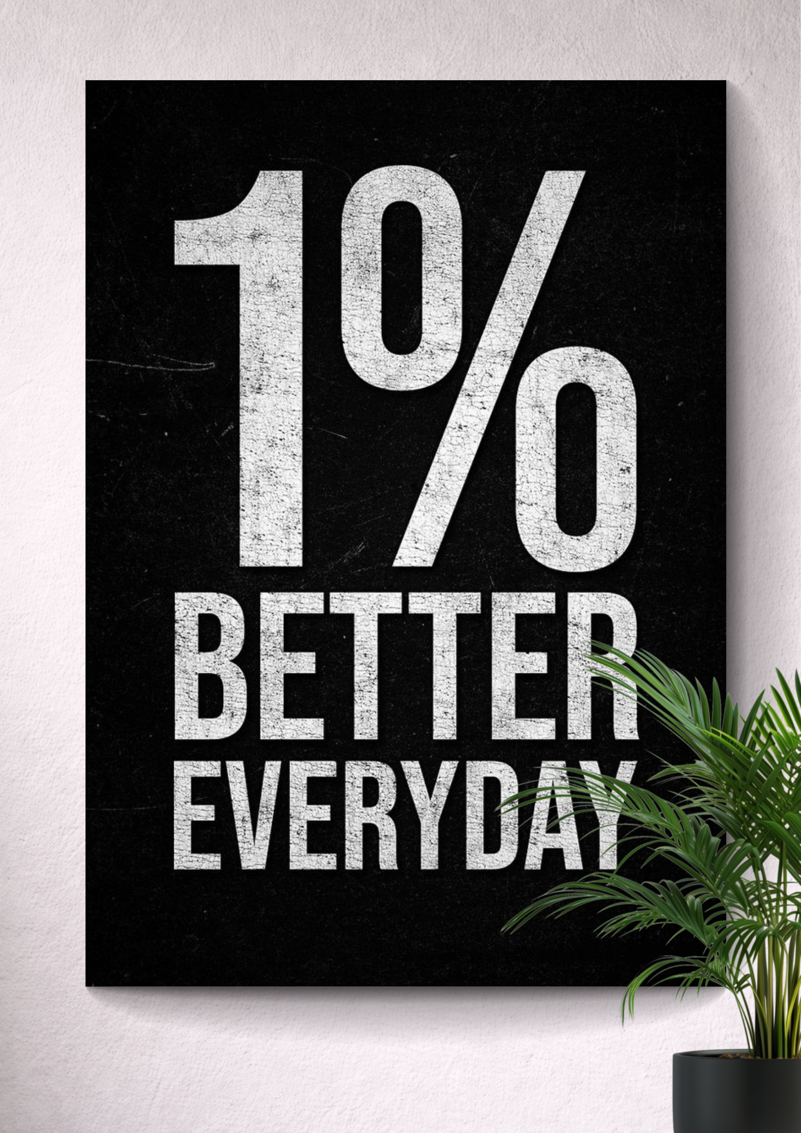 1% BETTER EVERYDAY | MOTIVATIONAL POSTER