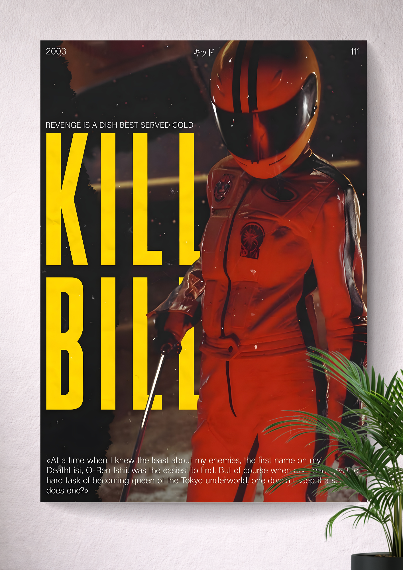 KILL BILL | MINIMAL POSTER | F1