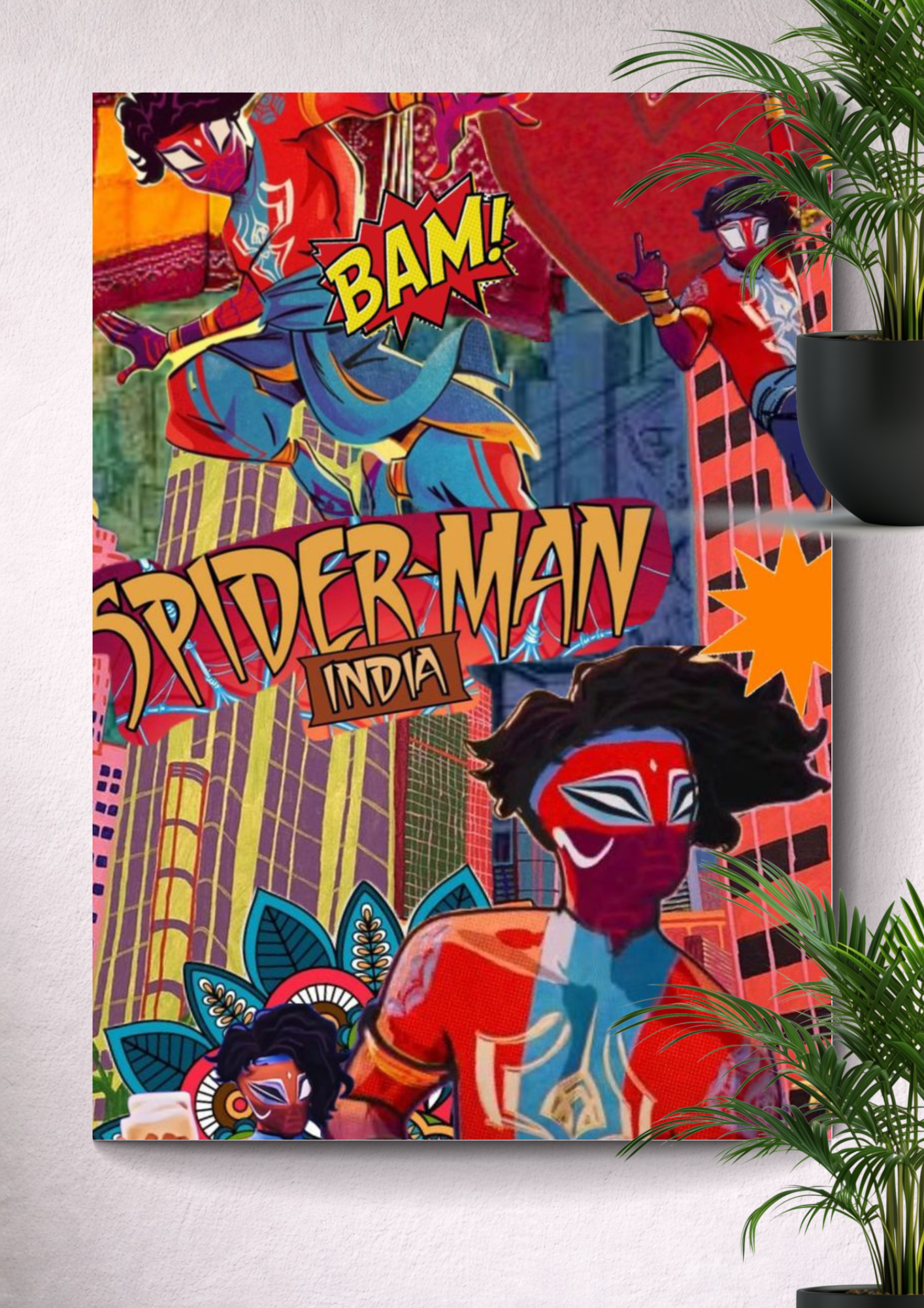 SPIDER-MAN INDIA PAVITR PRABHAKAR MARVEL WALL ART POSTER