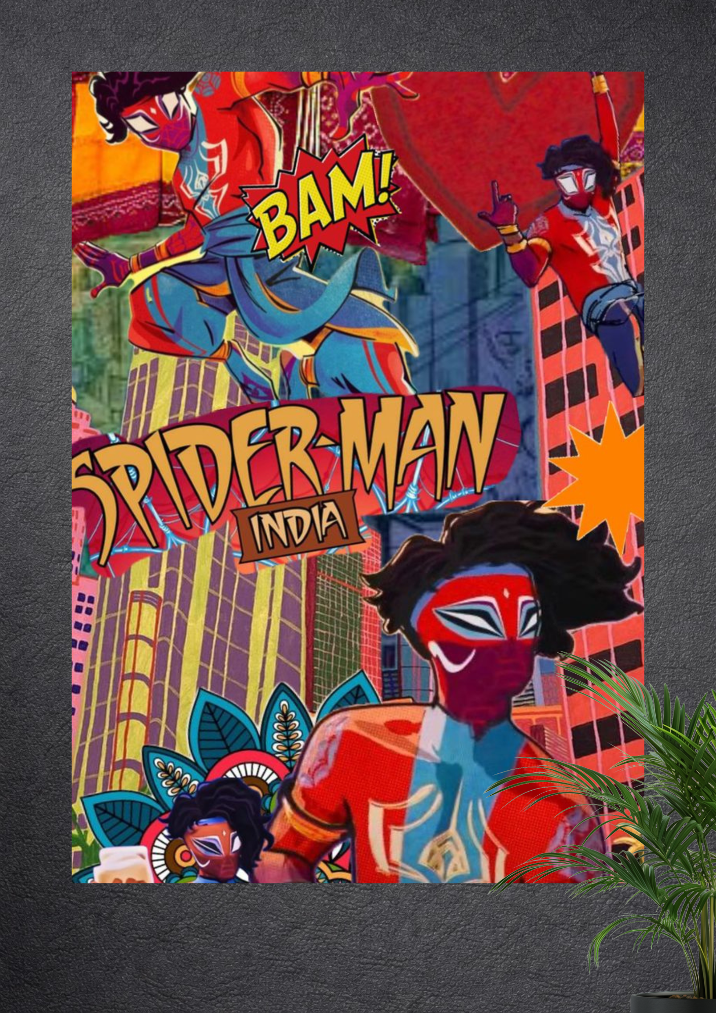 SPIDER-MAN INDIA PAVITR PRABHAKAR MARVEL WALL ART POSTER