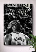 JAMES HARDEN | BASKETBALL | HOUSTON ROCKETS | JERSEY NUMBER: 13