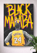 KOBE BRYANT | BASKETBALL | LOS ANGELES LAKERS | JERSEY NUMBER: 24