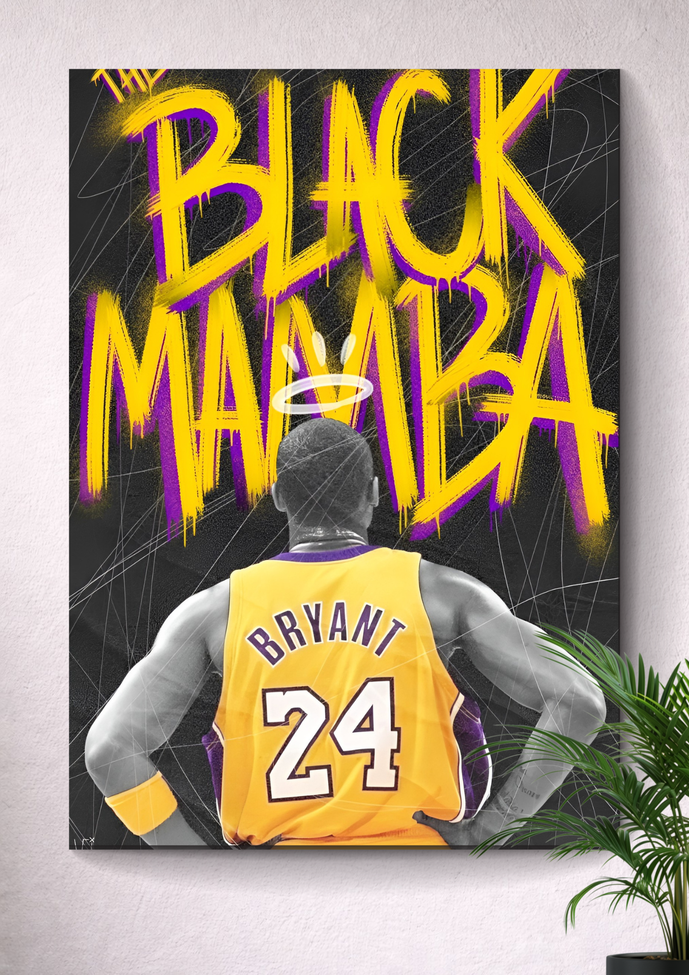 KOBE BRYANT | BASKETBALL | LOS ANGELES LAKERS | JERSEY NUMBER: 24