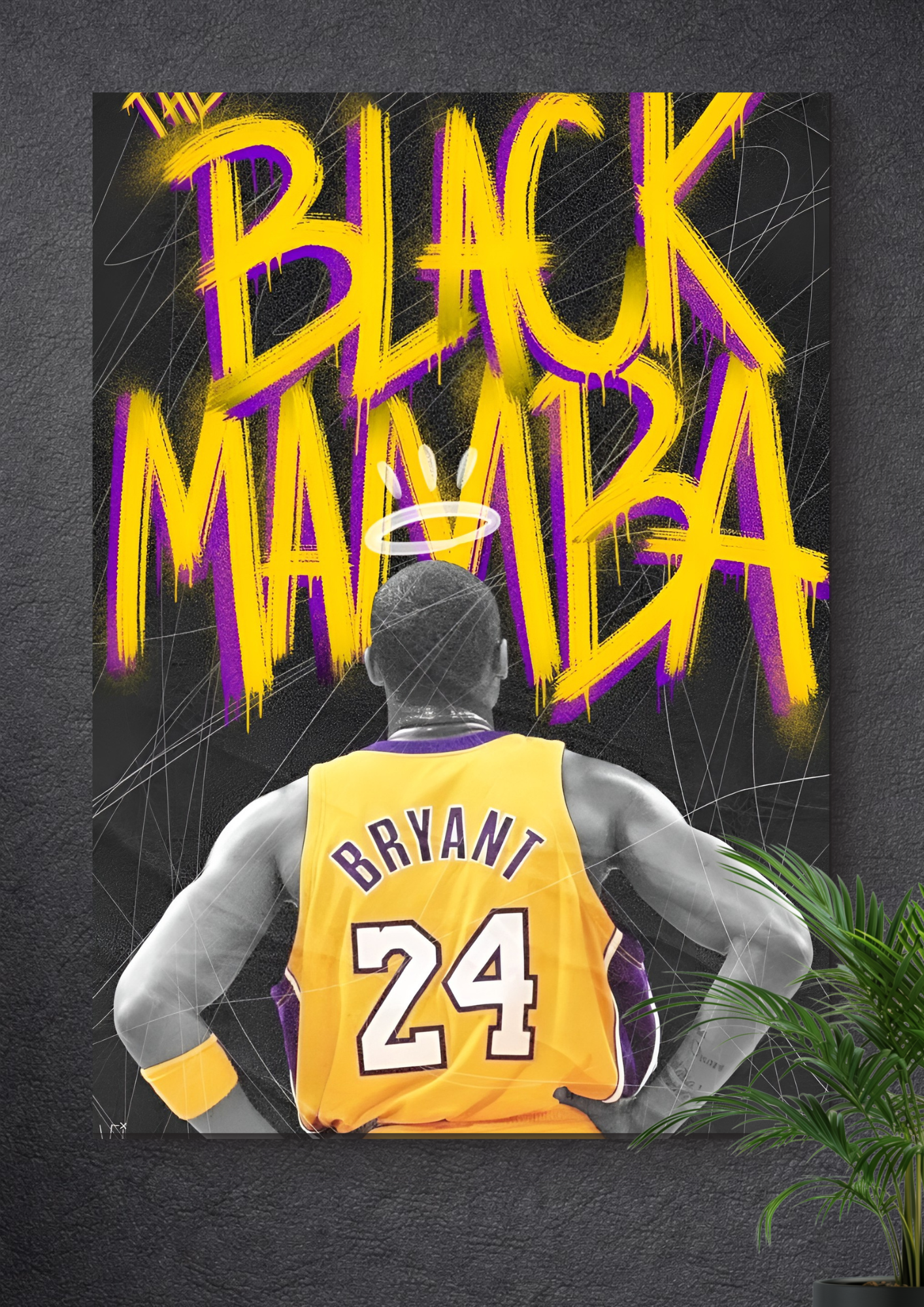 KOBE BRYANT | BASKETBALL | LOS ANGELES LAKERS | JERSEY NUMBER: 24