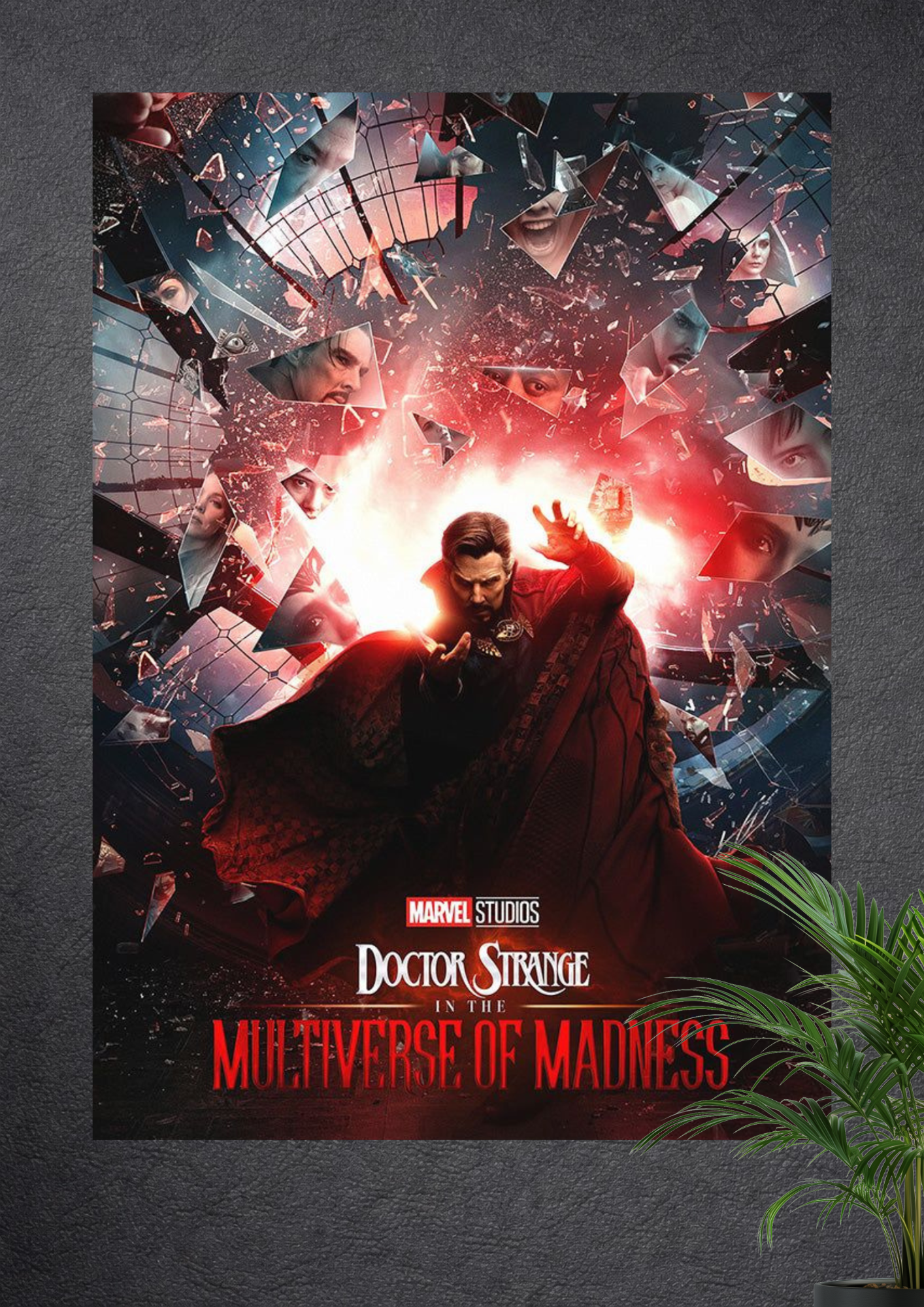 DOCTOR STRANGE IN THE MULTIVERSE OF MADNESS MARVEL MOVIE POSTER