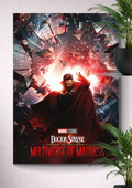 DOCTOR STRANGE IN THE MULTIVERSE OF MADNESS MARVEL MOVIE POSTER