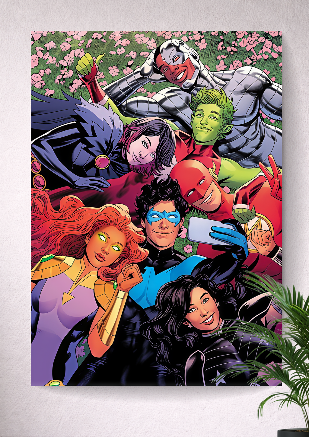 TEEN TITANS | TOGETHER AS ONE | ROBIN | STARFIRE | RAVEN| BEAST BOY | CYBORG