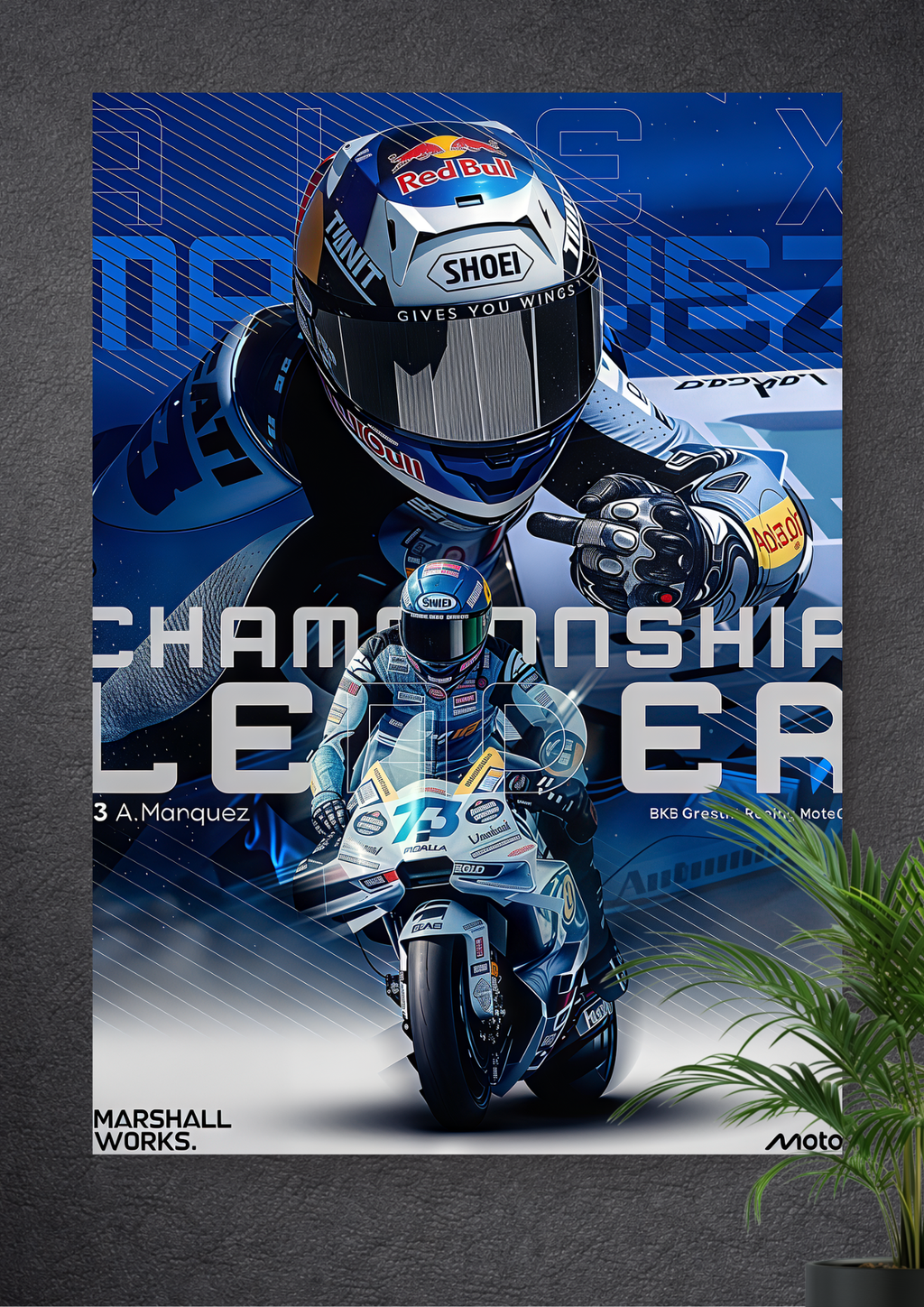 GRESINI RACING | DUCATI DESMOSEDICI GP | #73 THE TITLE HUNTER | BORN TO CHASE GLORY
