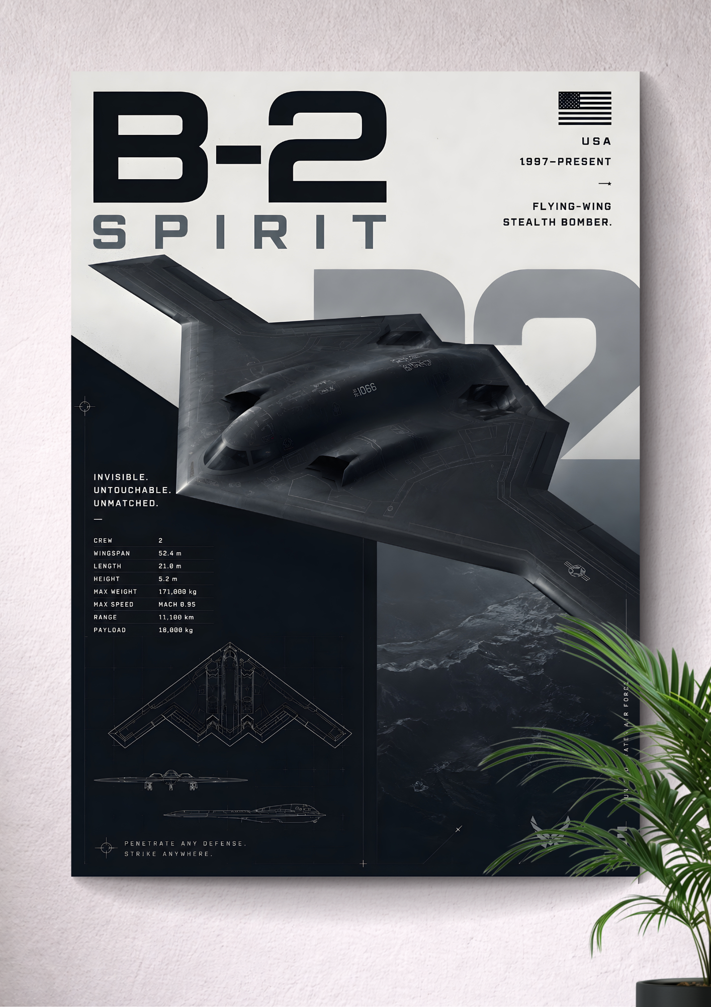 B-2 SPIRIT | PHANTOM | SHADOW | GHOST DARKWING