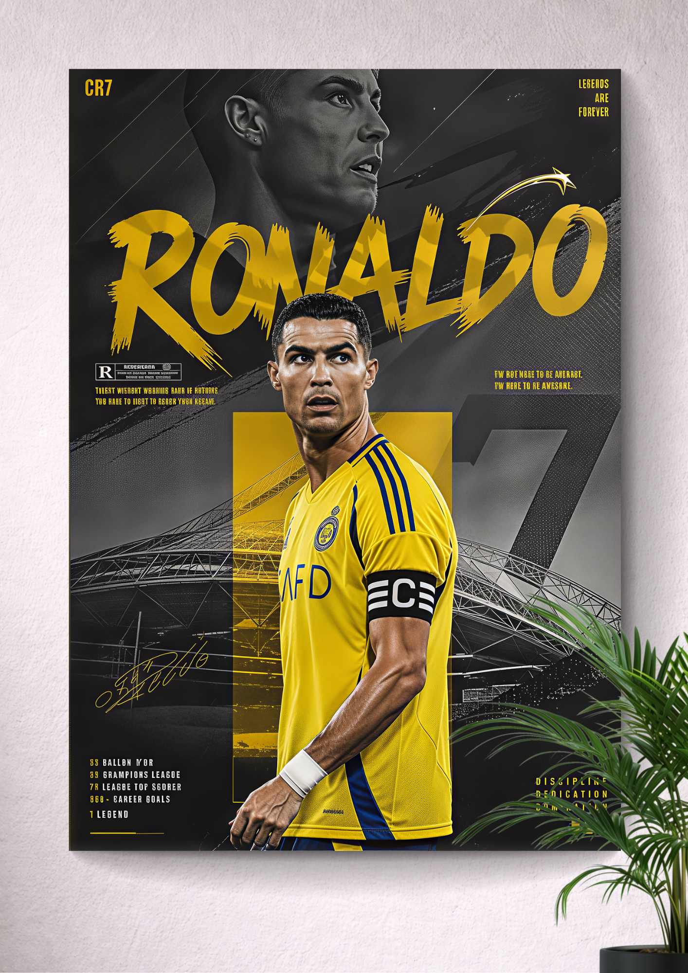 CRISTIANO RONALDO | NUMBER 7 | BORN TO LEAD | LIMITLESS