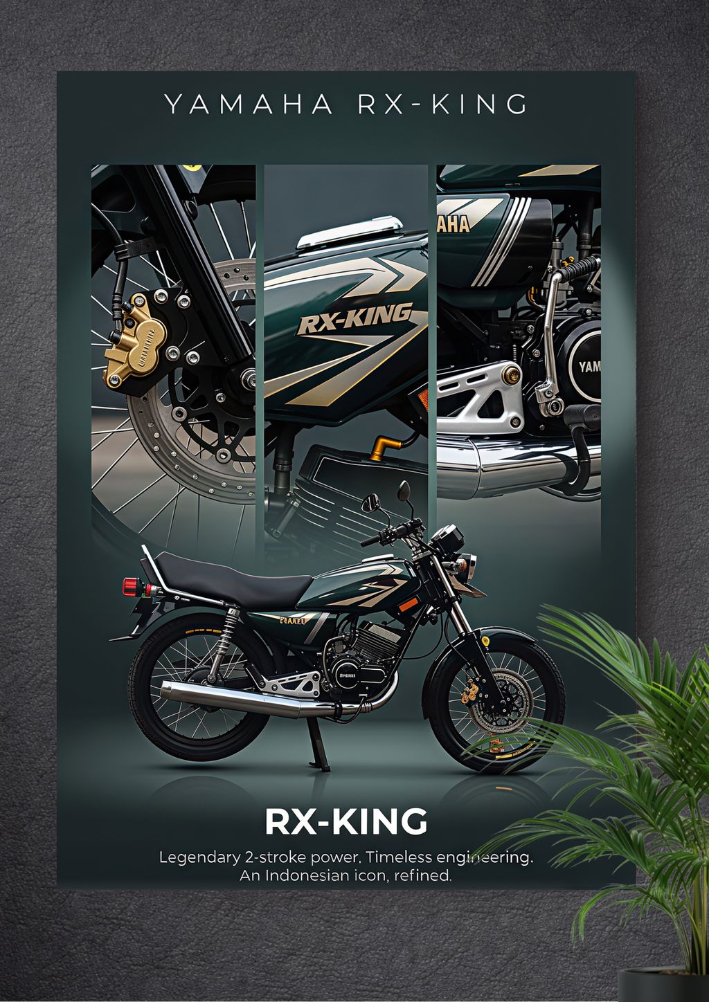 YAMAHA RX-KING | 135 CC, 2-Stroke, Single-Cylinder | ICONIC RX KING