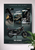 YAMAHA RX-KING | 135 CC, 2-Stroke, Single-Cylinder | ICONIC RX KING