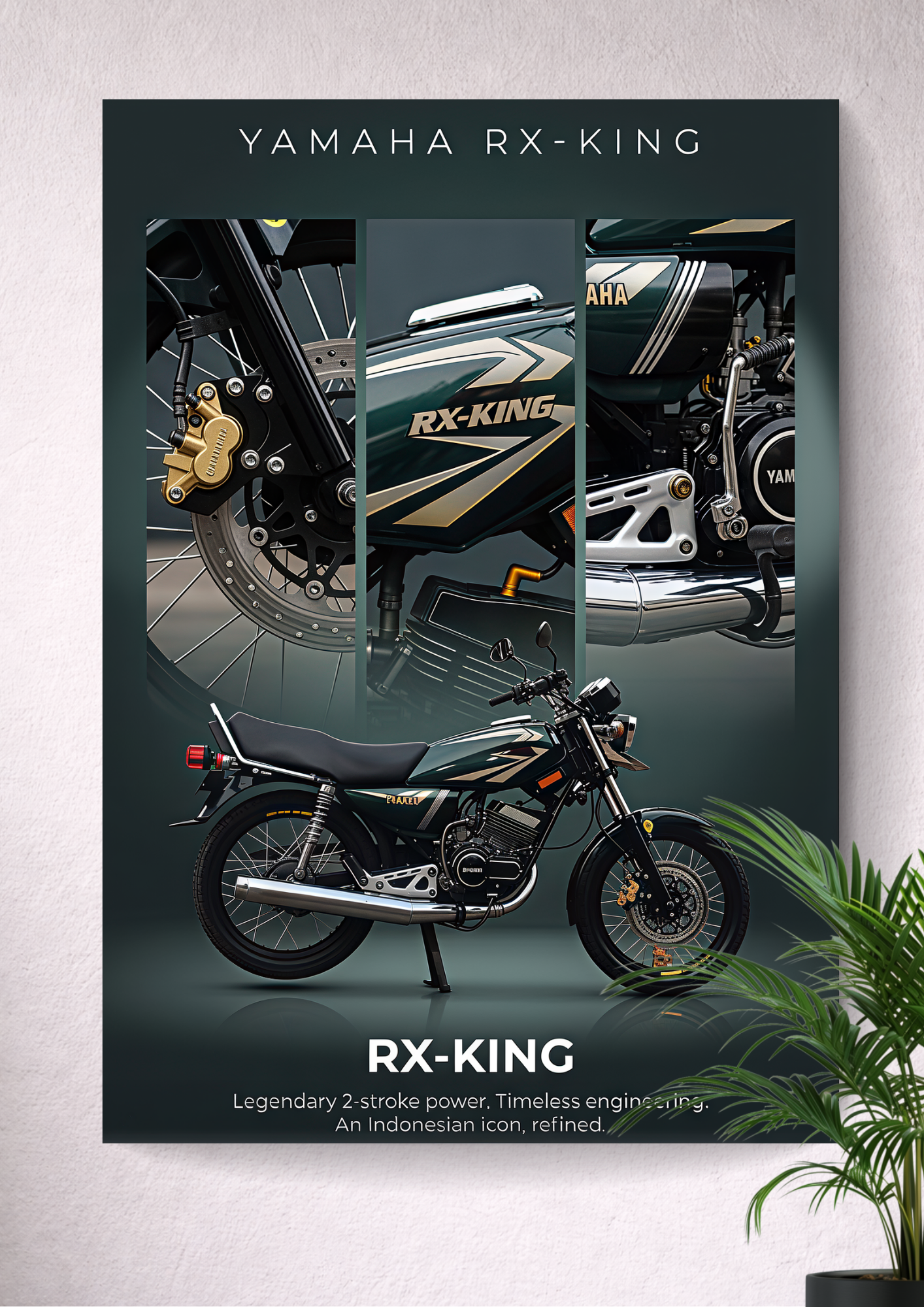 YAMAHA RX-KING | 135 CC, 2-Stroke, Single-Cylinder | ICONIC RX KING