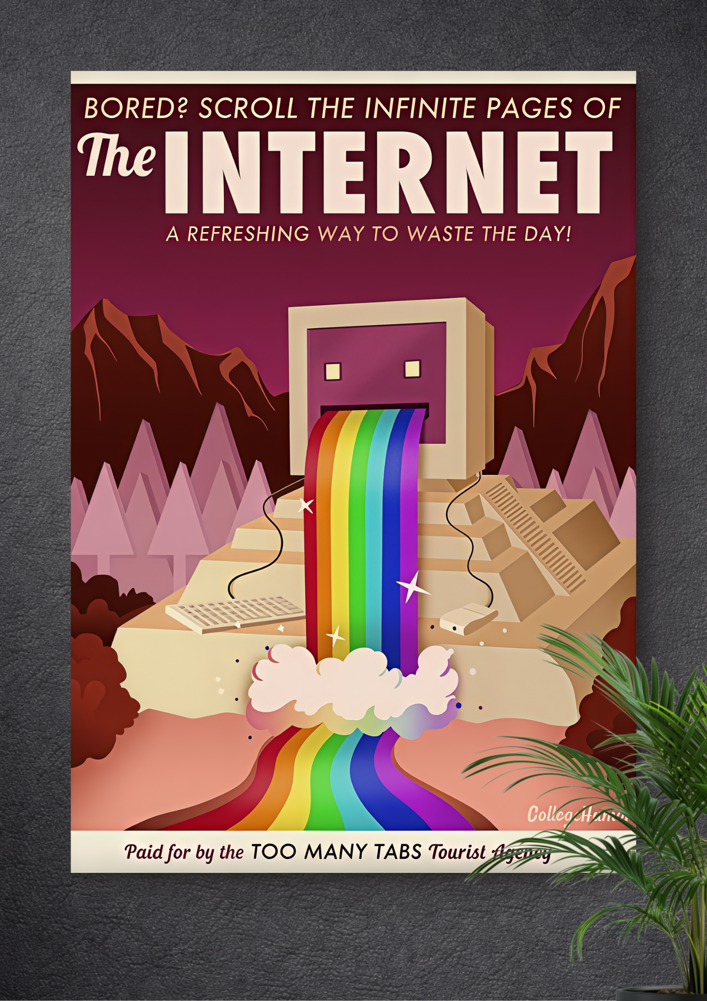 THE NEVER-ENDING FEED | NTERNET WONDERLAND | BORED? JUST SCROLL