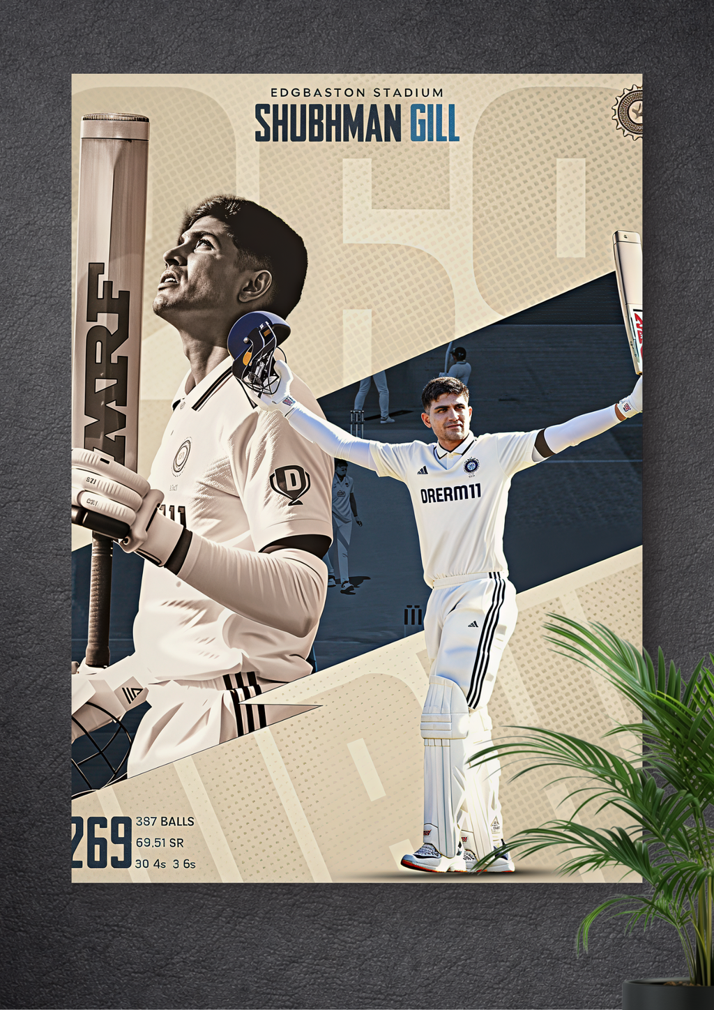 SHUBMAN GILL | THE NEW TEST KING | A TEST OF GREATNESS | 269 OF GREATNESS