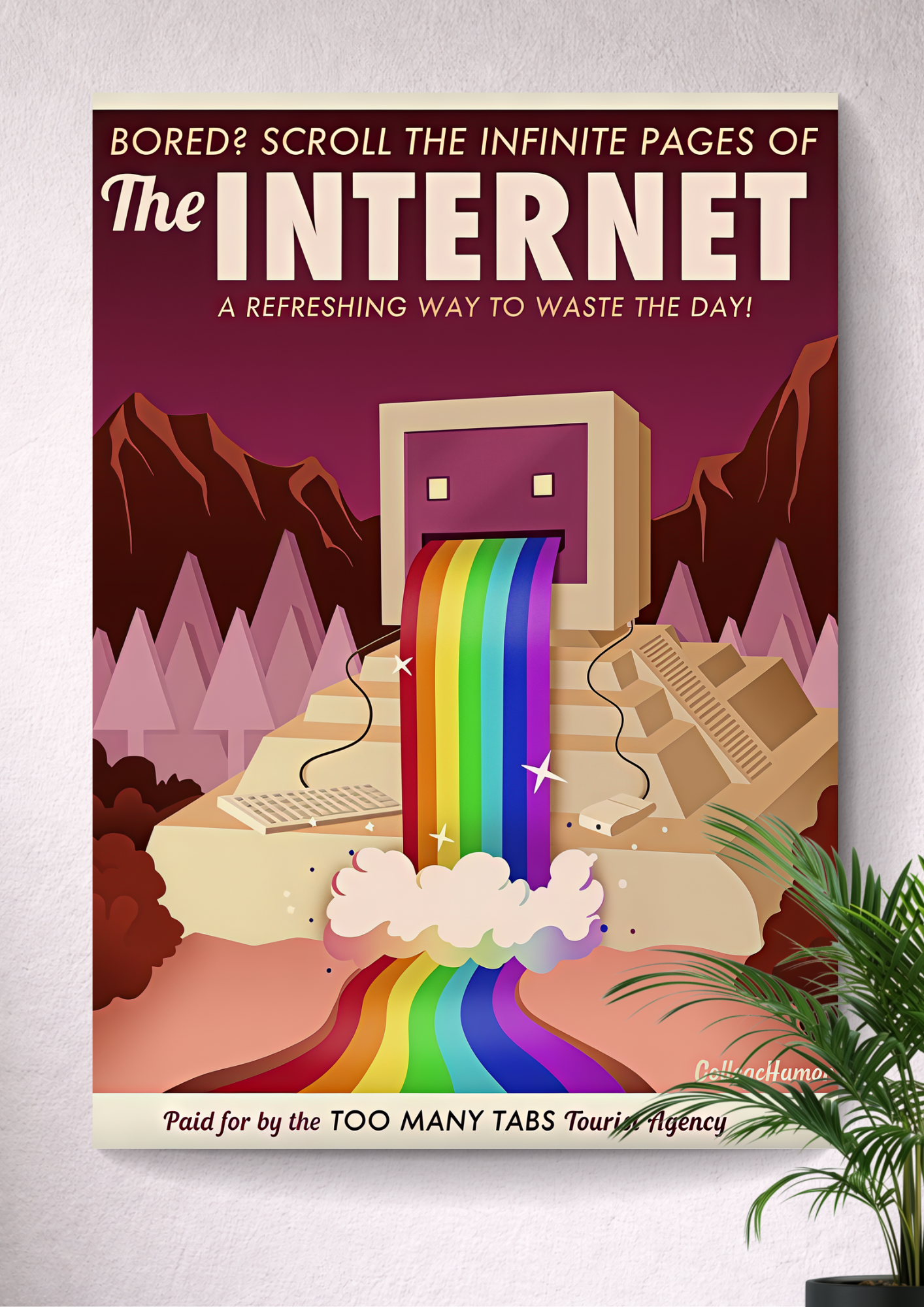 THE NEVER-ENDING FEED | NTERNET WONDERLAND | BORED? JUST SCROLL