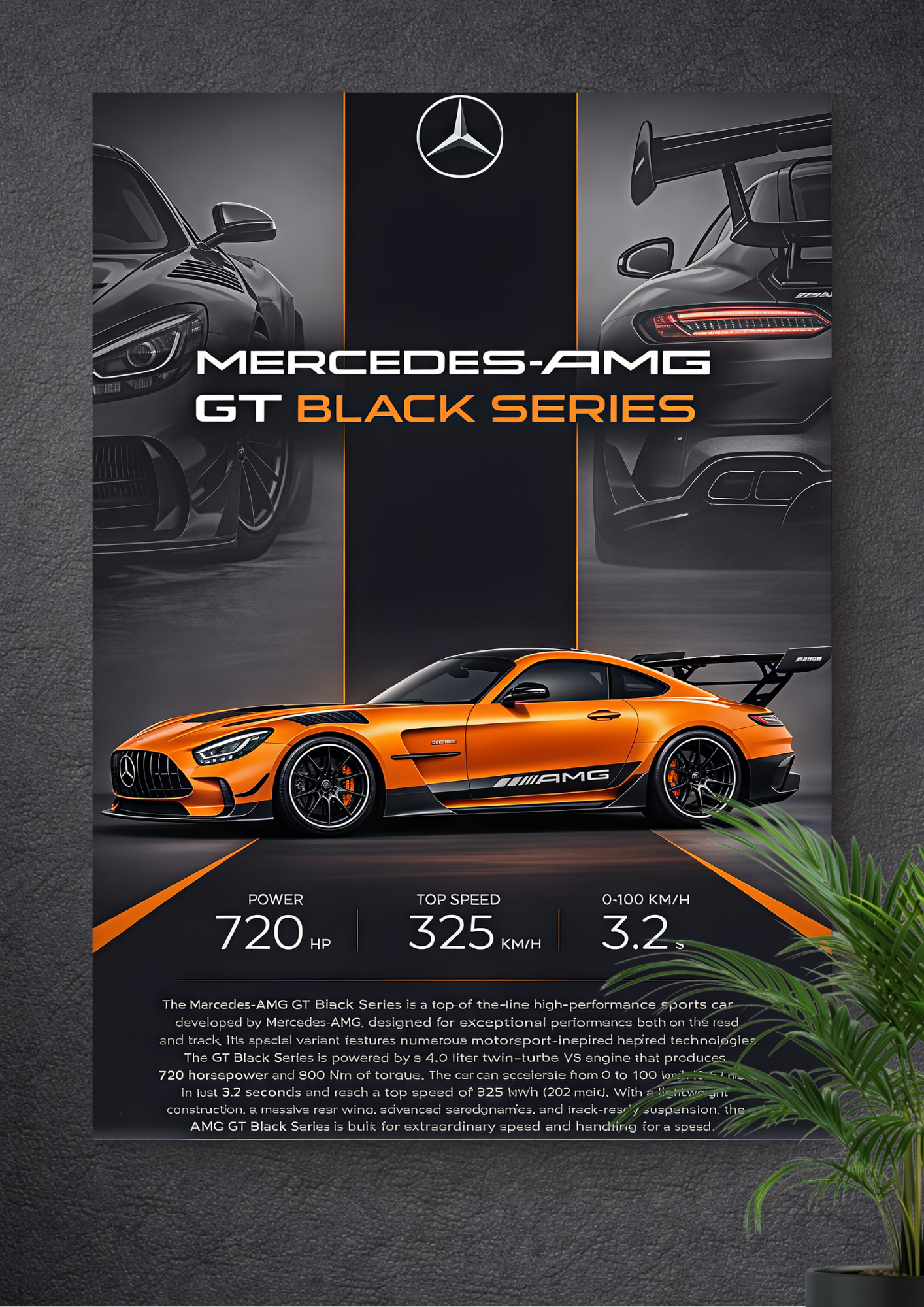 MERCEDES-AMG GT BLACK SERIES | BLACK FURY | PREDATOR | RACEBORN